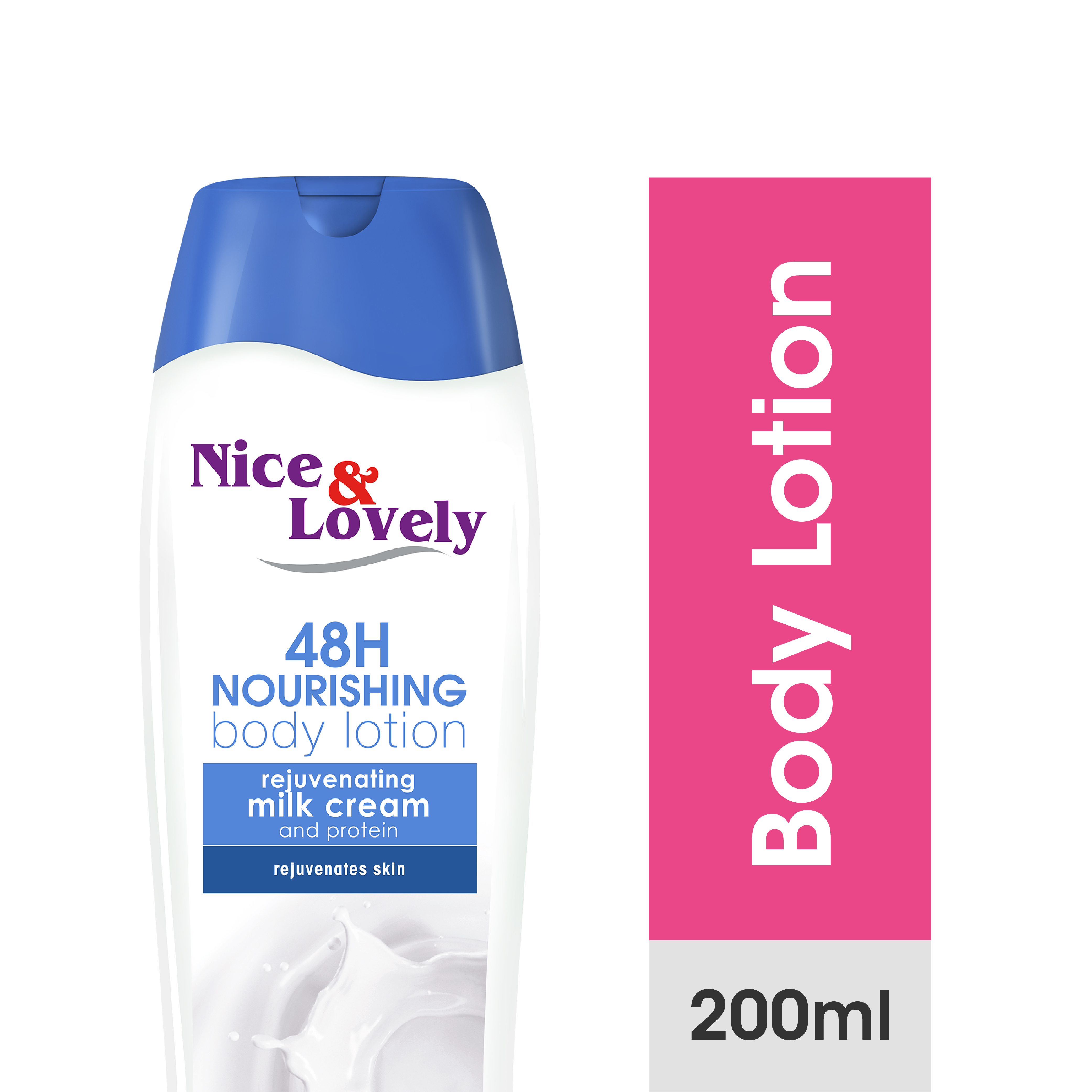 Nice & Lovely Body Milk Lotion 180ml 200ml